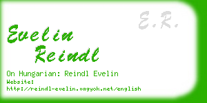 evelin reindl business card